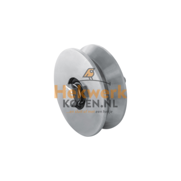 Groefwiel dubbel gelagerd met V-groef, Himotions