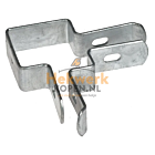 Hoekverbinder dubbelstaafmat 60 x 60 mm – thermisch verzinkt