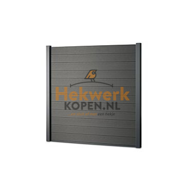 Tussenplank composiet geborsteld effect