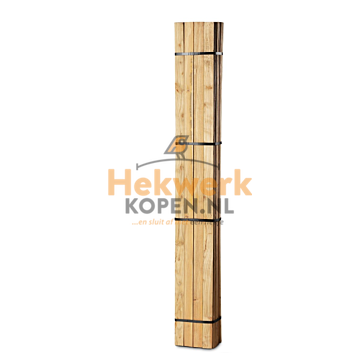 Kit houten blindering Mélèze – Breedte 2,50 m