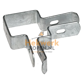 Hoekverbinder dubbelstaafmat 60 x 60 mm – thermisch verzinkt