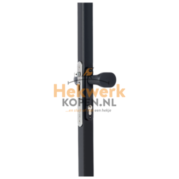 Locinox Krukpaar met afgeronde hoeken in geanodiseerd of onbehandeld aluminium met vaste en/of roterende werking - 3006PAD