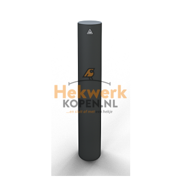 Sierpaal – Stalen buis Ø 150 mm met vlakke kop