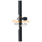 Locinox Krukpaar met afgeronde hoeken in geanodiseerd of onbehandeld aluminium met vaste en/of roterende werking - 3006PAD
